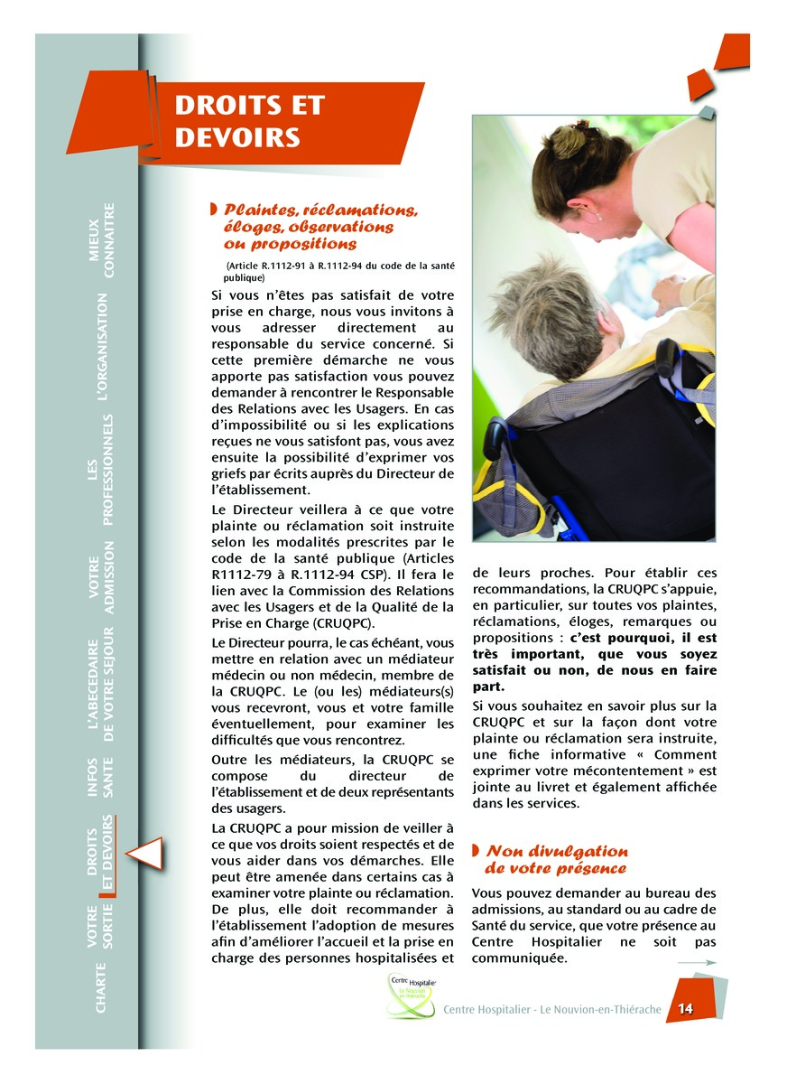 Livret d'Accueil