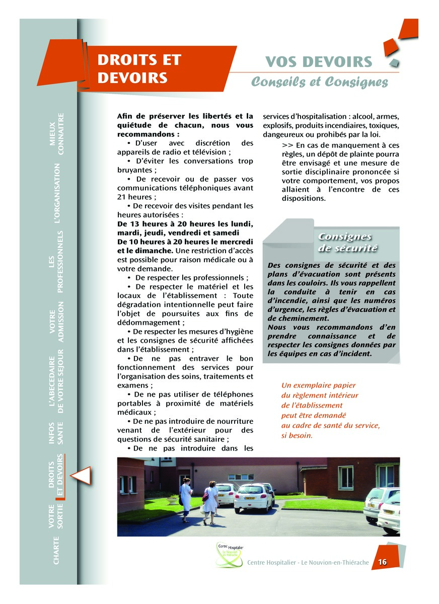 Livret d'Accueil